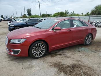  Salvage Lincoln MKZ