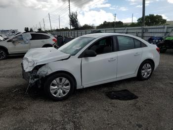  Salvage Chevrolet Cruze