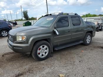  Salvage Honda Ridgeline