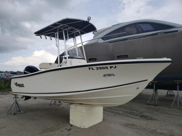  Salvage Mako Boat