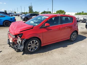  Salvage Chevrolet Sonic