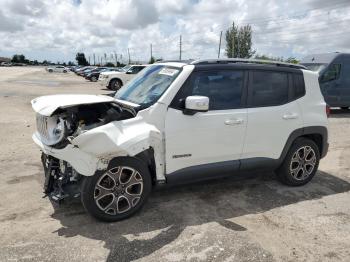  Salvage Jeep Renegade