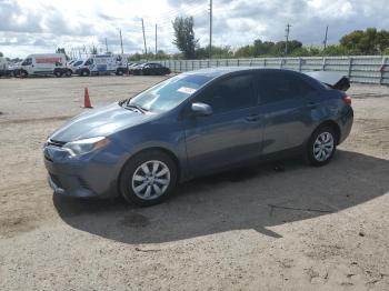  Salvage Toyota Corolla