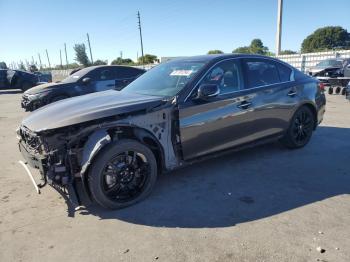  Salvage INFINITI Q50