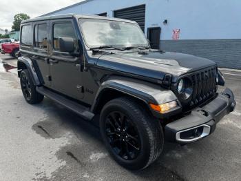  Salvage Jeep Wrangler