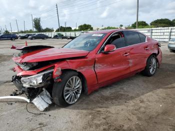  Salvage INFINITI Q50