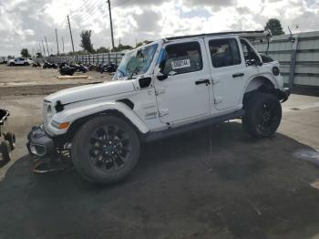  Salvage Jeep Wrangler