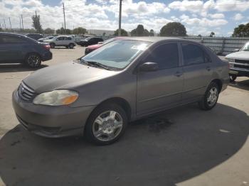  Salvage Toyota Corolla