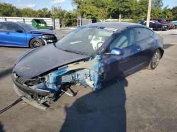  Salvage Tesla Model 3