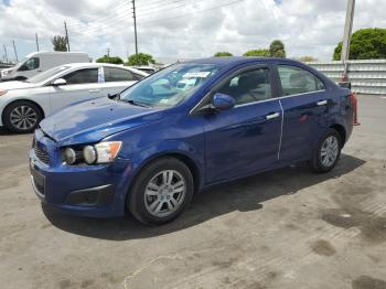  Salvage Chevrolet Sonic