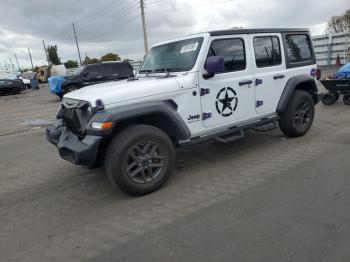  Salvage Jeep Wrangler