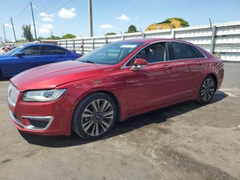  Salvage Lincoln MKZ