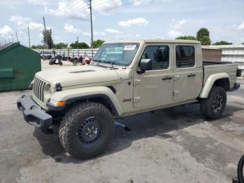  Salvage Jeep Gladiator