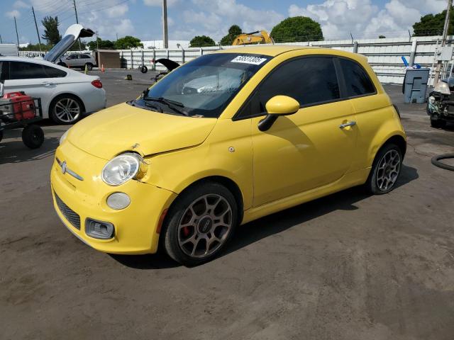  Salvage FIAT 500