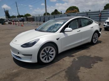  Salvage Tesla Model 3