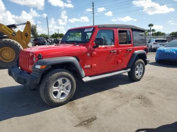  Salvage Jeep Wrangler