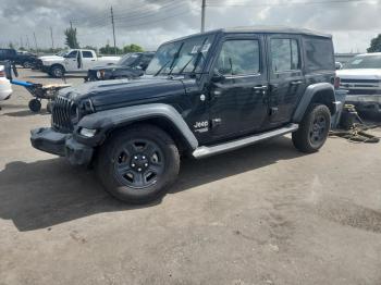  Salvage Jeep Wrangler