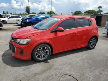  Salvage Chevrolet Sonic