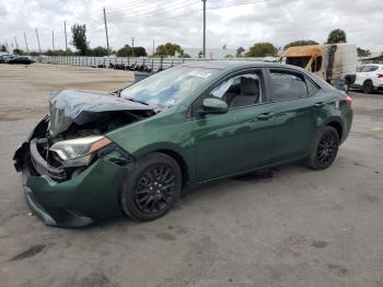  Salvage Toyota Corolla