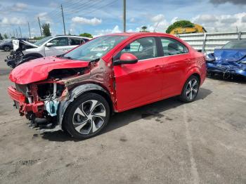 Salvage Chevrolet Sonic