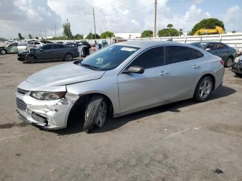  Salvage Chevrolet Malibu