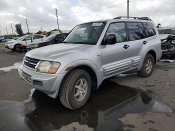  Salvage Mitsubishi Montero
