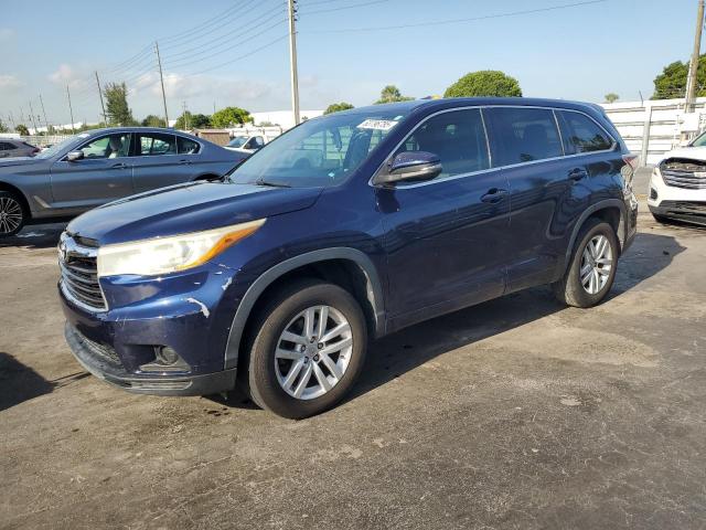  Salvage Toyota Highlander