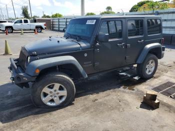  Salvage Jeep Wrangler