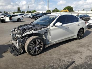  Salvage INFINITI Q50