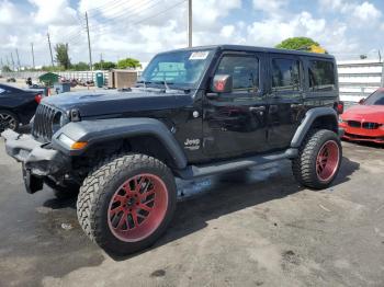  Salvage Jeep Wrangler