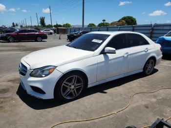  Salvage Mercedes-Benz E-Class