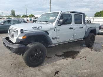  Salvage Jeep Gladiator