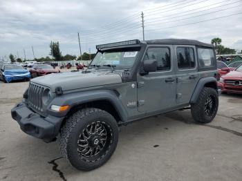  Salvage Jeep Wrangler