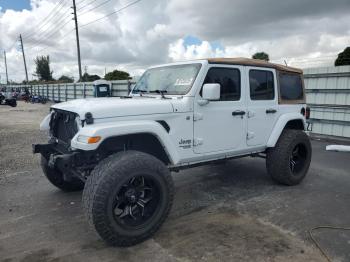 Salvage Jeep Wrangler