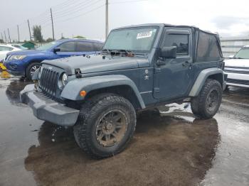  Salvage Jeep Wrangler
