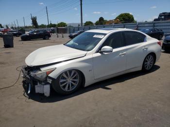  Salvage INFINITI Q50