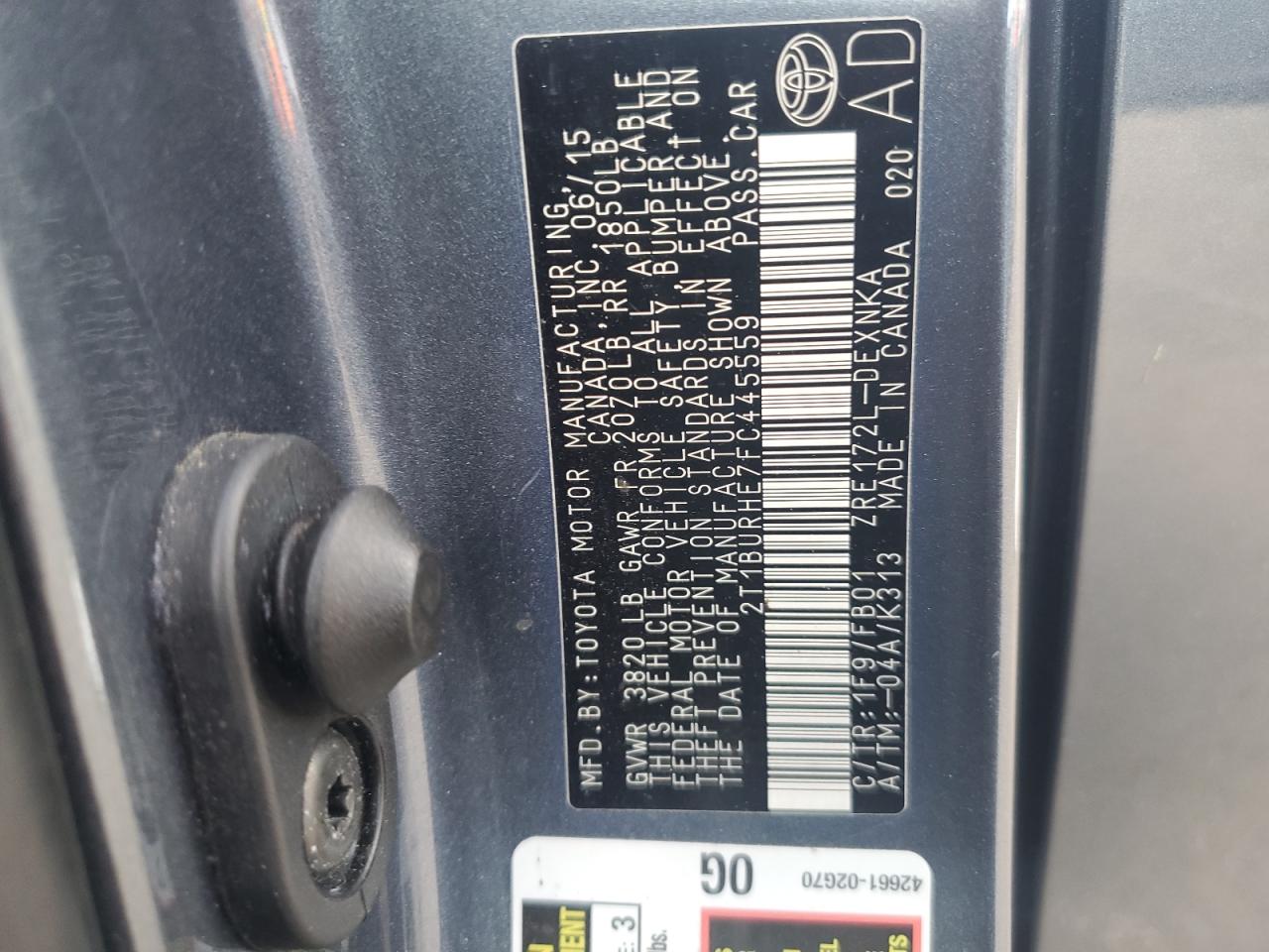 Toyota Corolla L Image 7