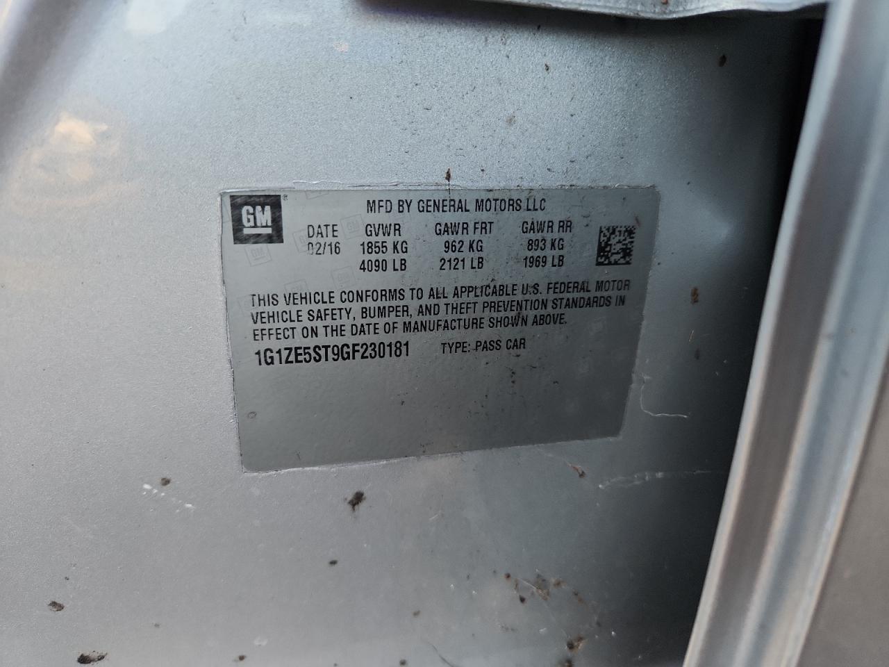 Chevrolet Malibu Lt Image 9