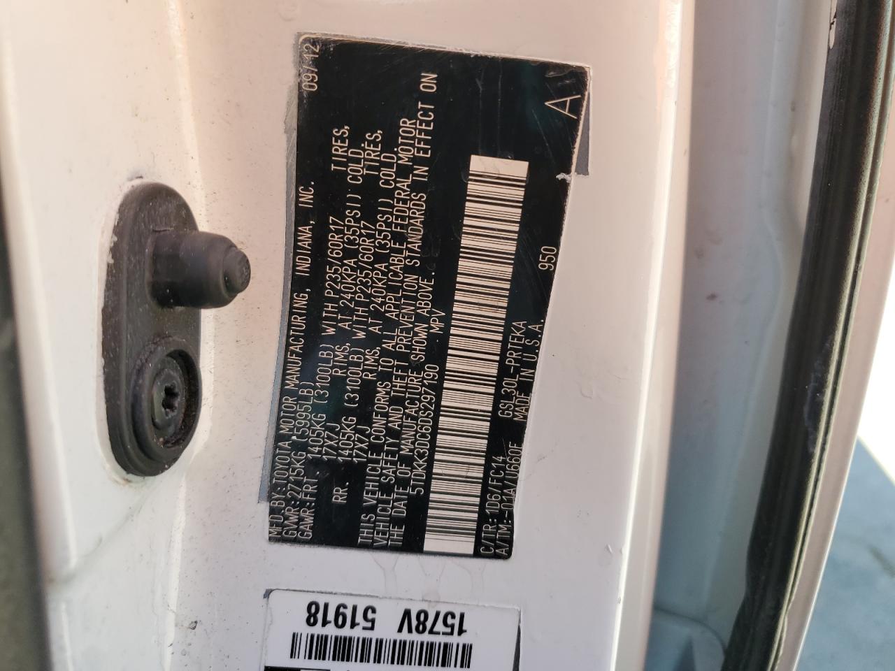 Toyota Sienna Le Image 11