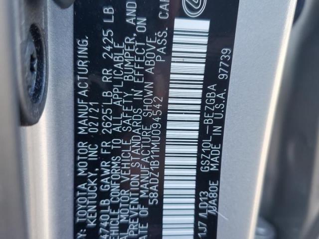 Lexus Es 350 Base Image 8