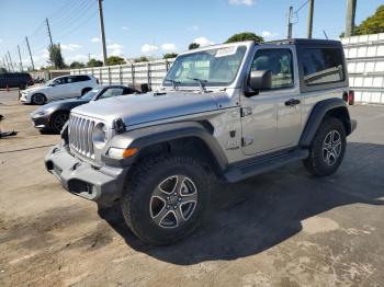  Salvage Jeep Wrangler