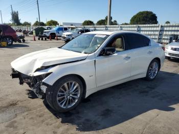  Salvage INFINITI Q50