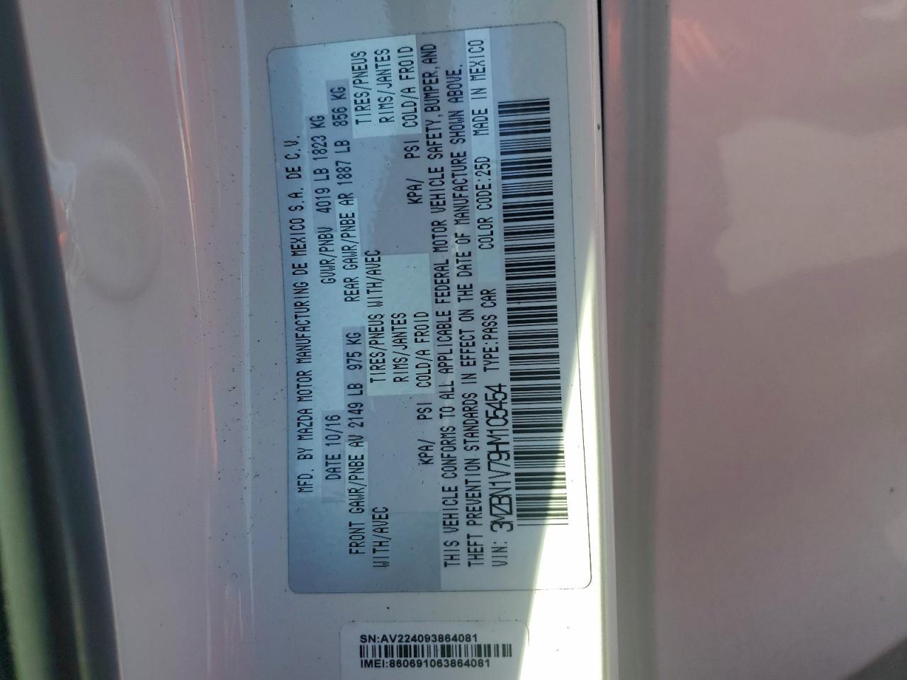 Mazda 3 Touring Image 2