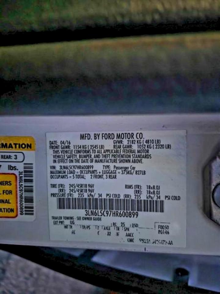 Lincoln MKZ Select Image 10