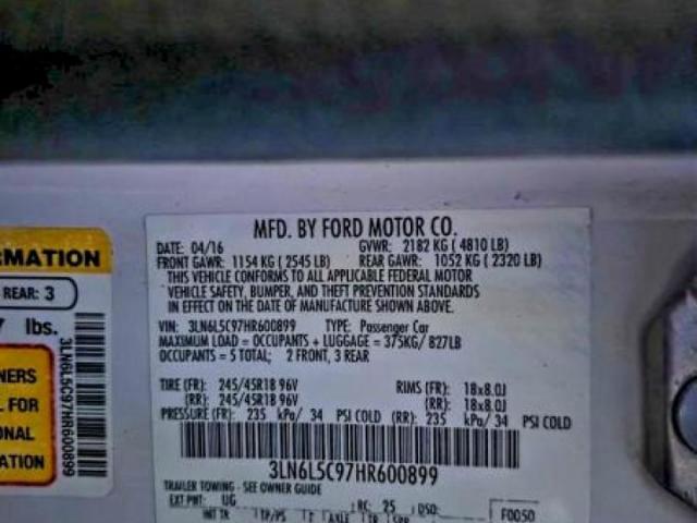 Lincoln MKZ Select Image 10