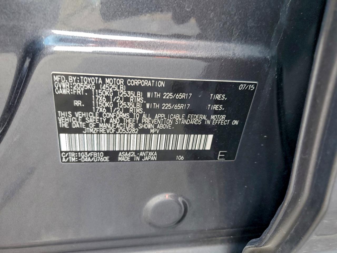 Toyota RAV4 Le Image 8