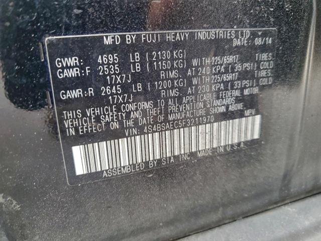 Subaru Outback 2.5i Premium Image 6