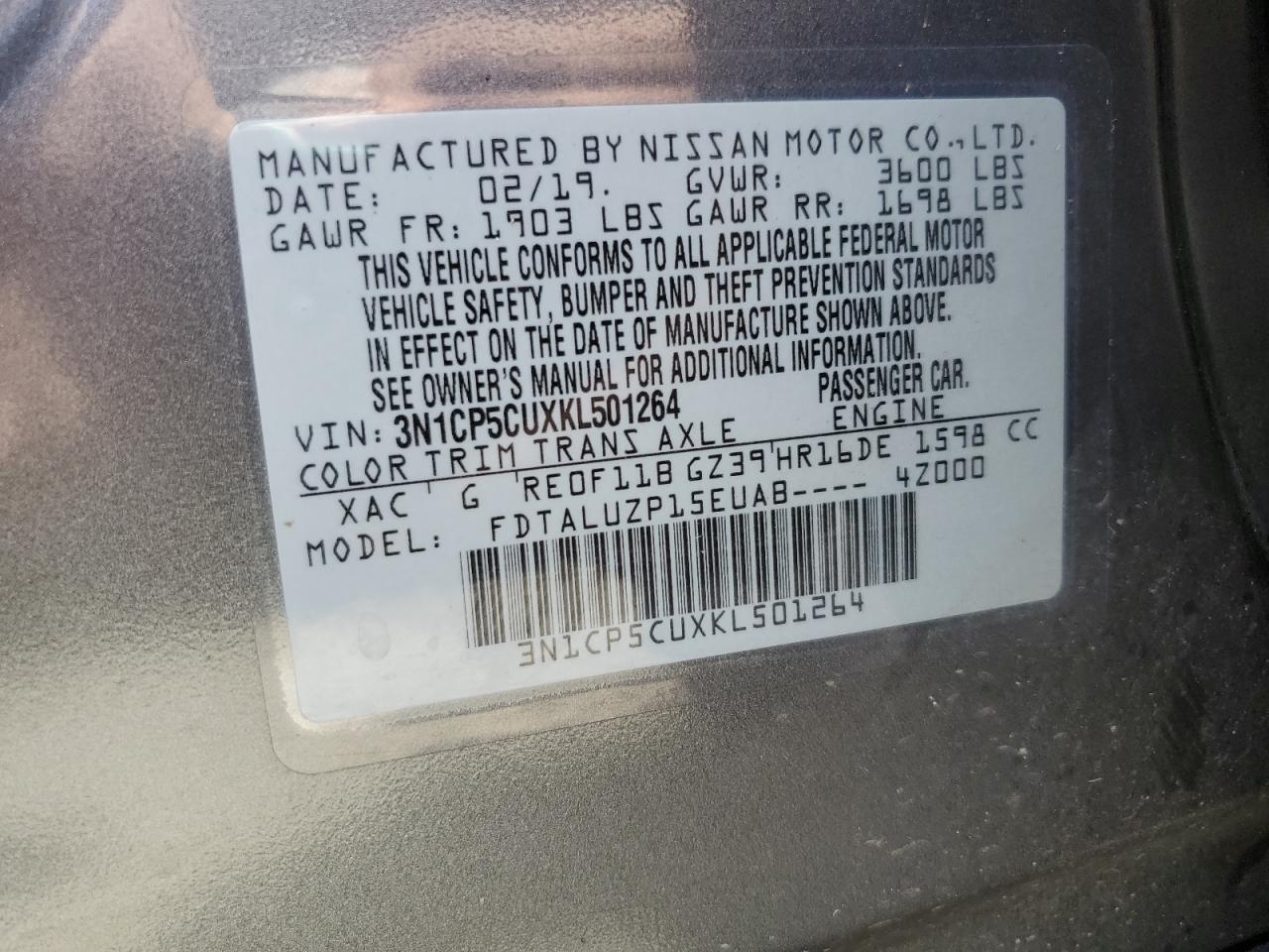 Nissan Kicks S Image 10