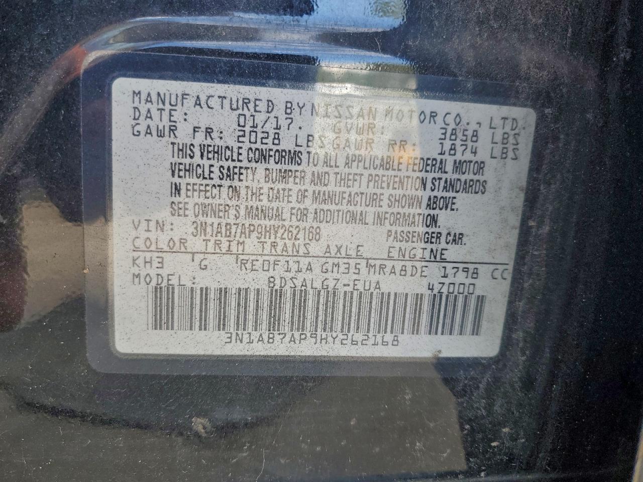 Nissan Sentra S Image 9