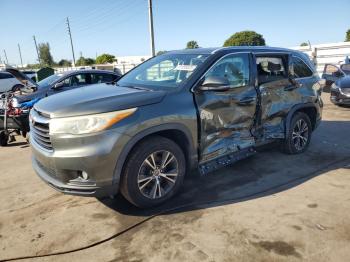  Salvage Toyota Highlander